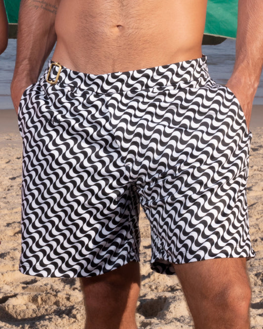 Rey&I Copacabana tropical men’s swim shorts