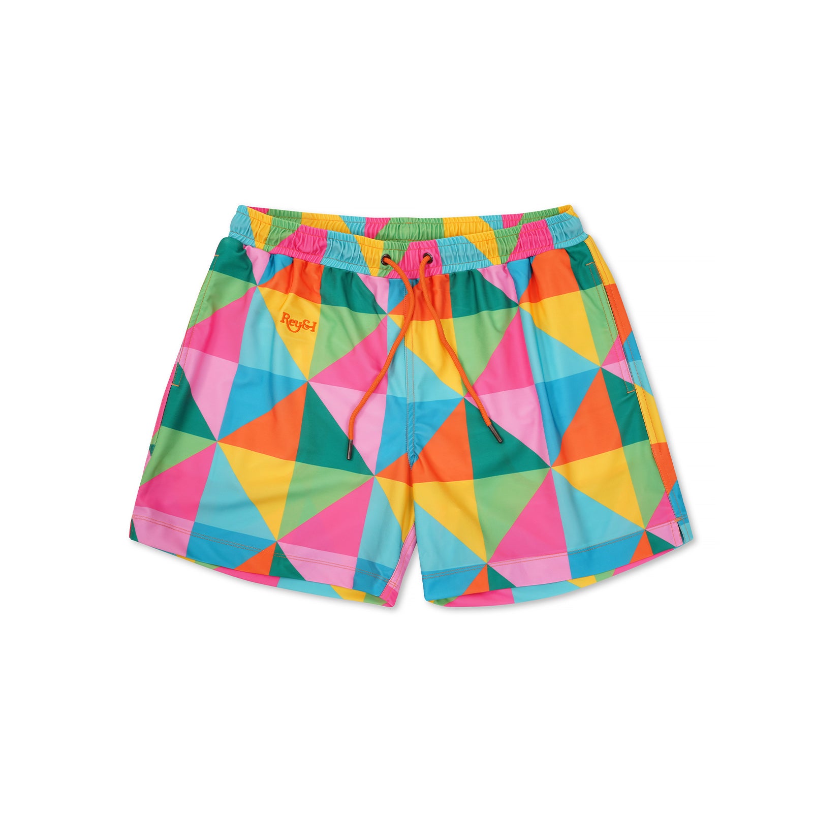 Rey&I Garcia patterned men’s swim shorts