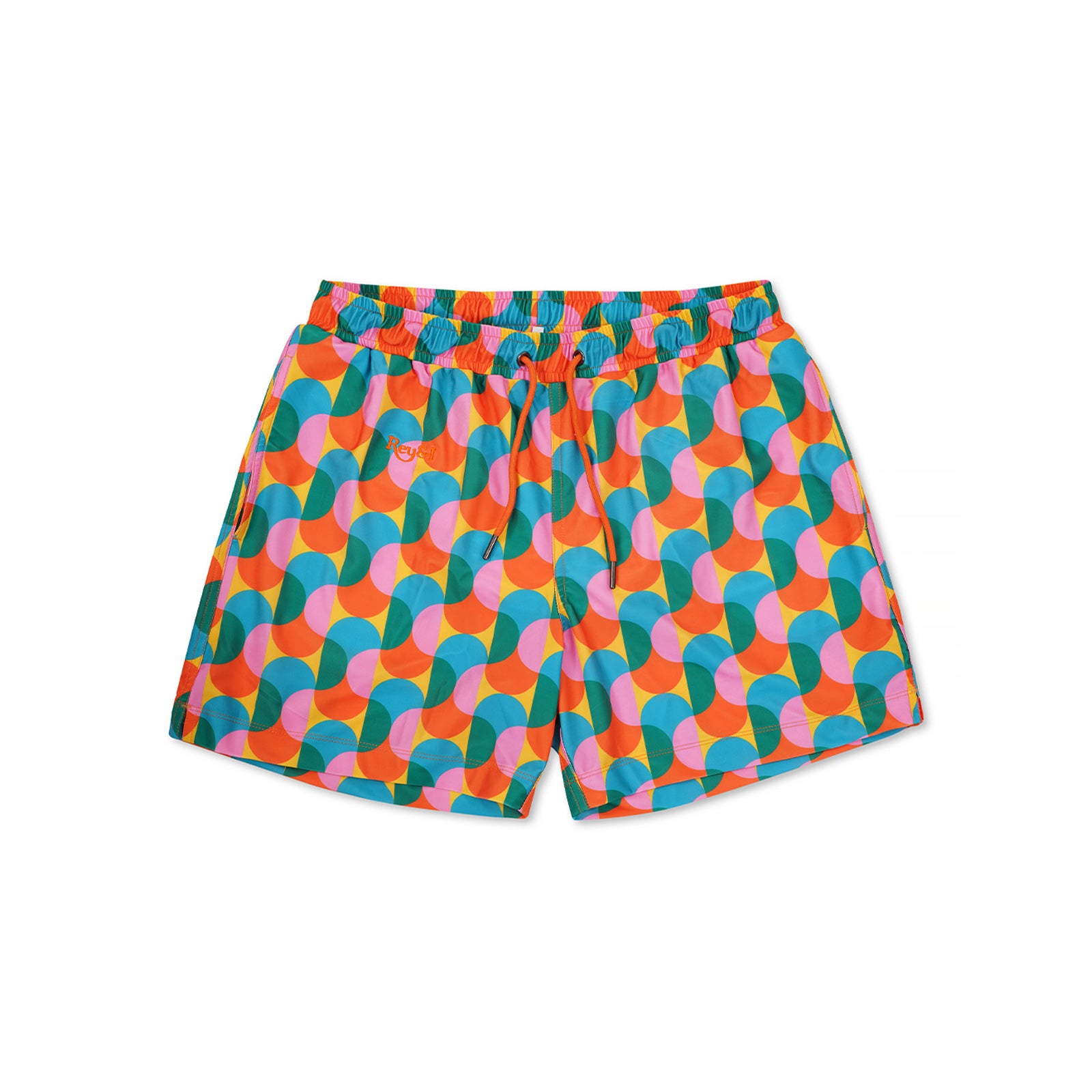 Rey&I Pablo bold print men’s swim shorts