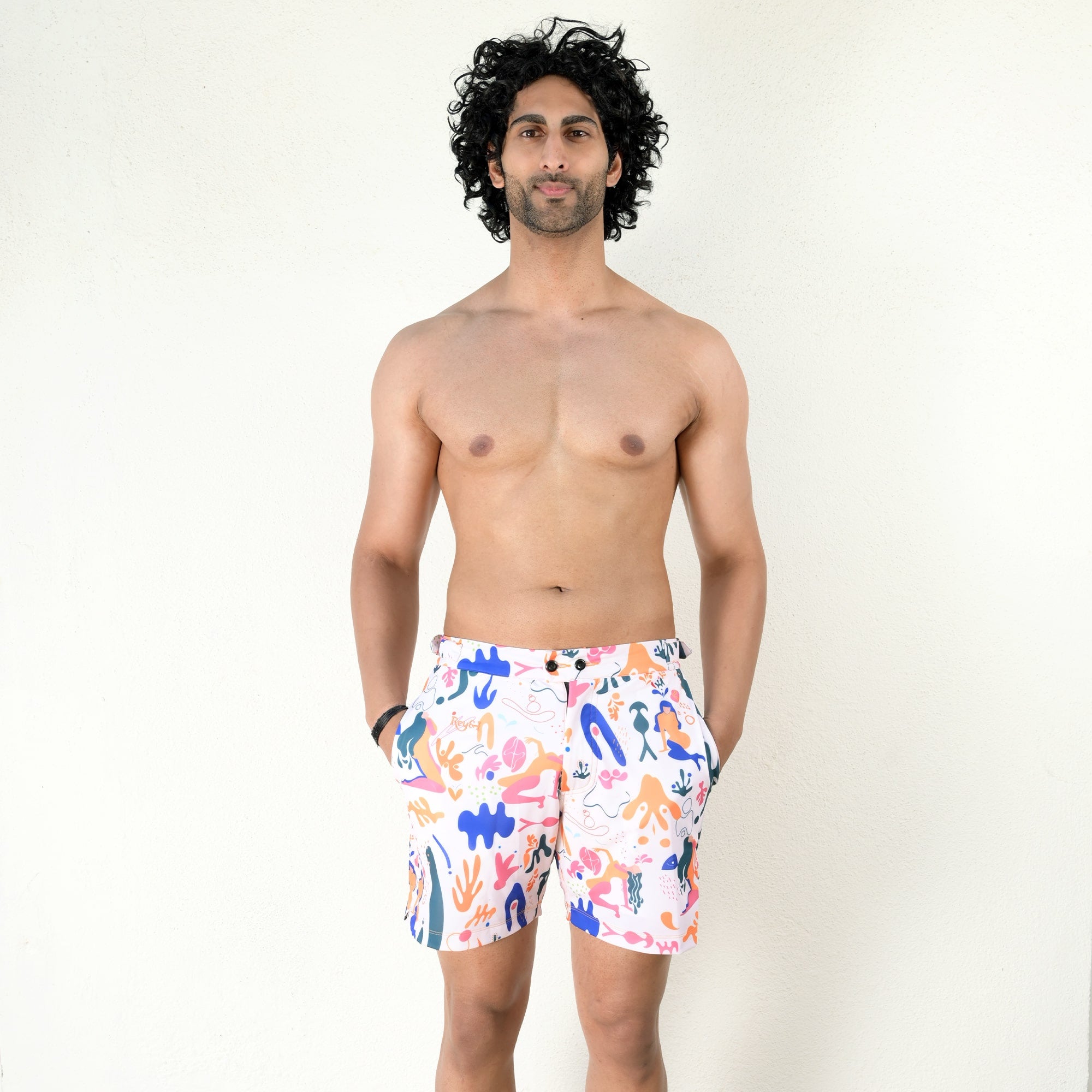 Rey&I Eros designer men’s swim shorts
