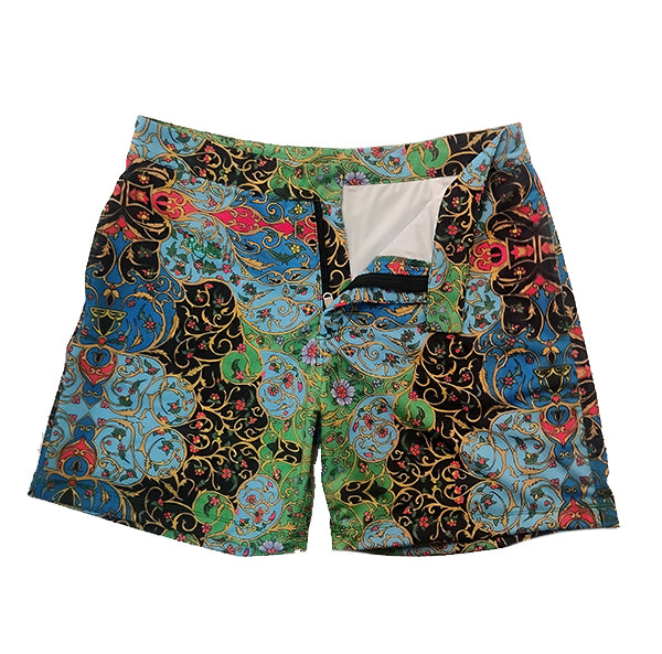 Rey&I Marrakesh patterned men’s swim shorts