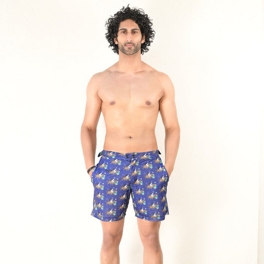 Rey&I Maya luxury men’s swim shorts