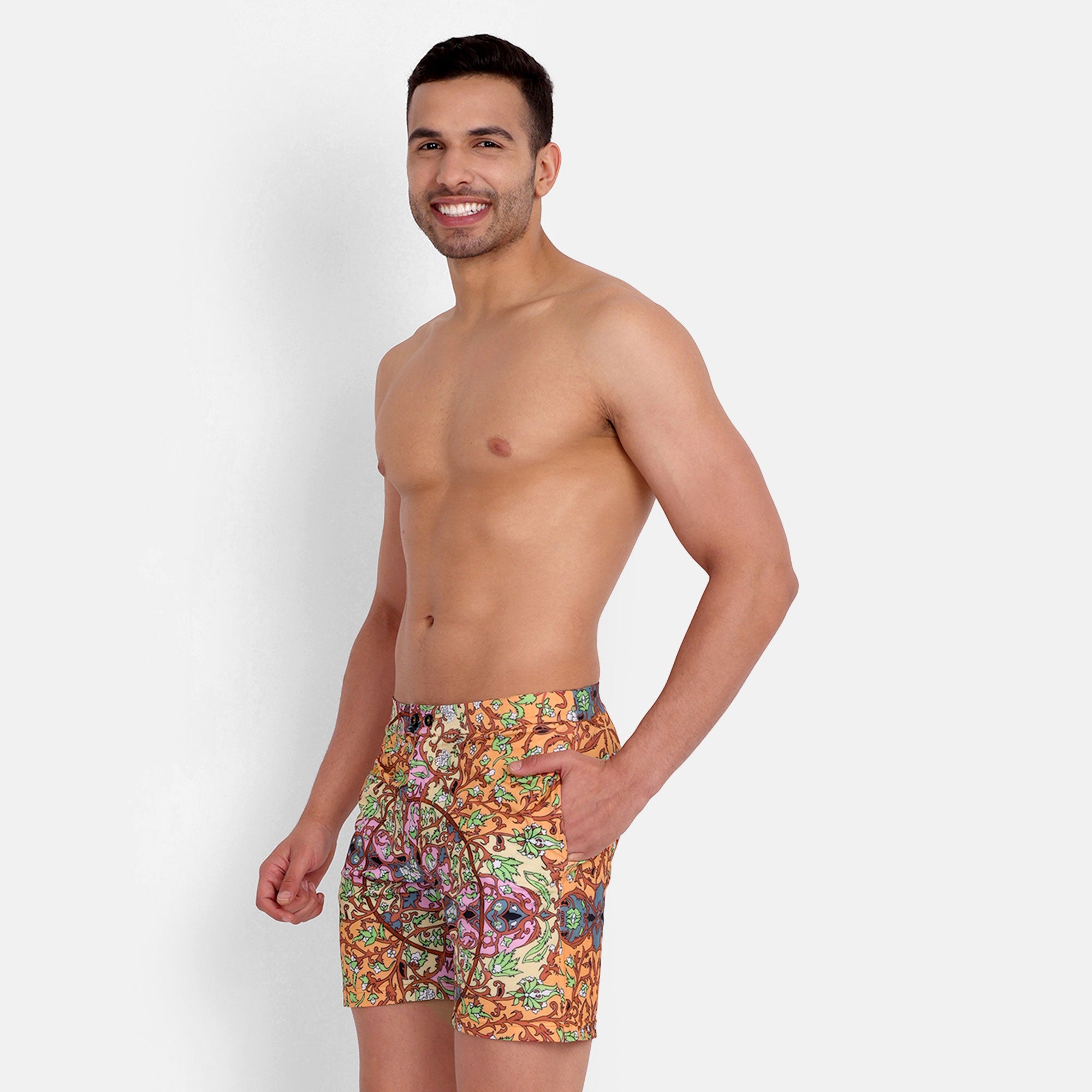 Rey&I Tangier men’s beach swim shorts